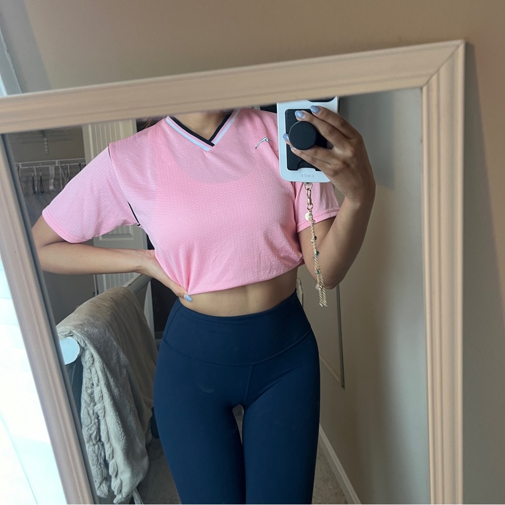Baby pink jersey